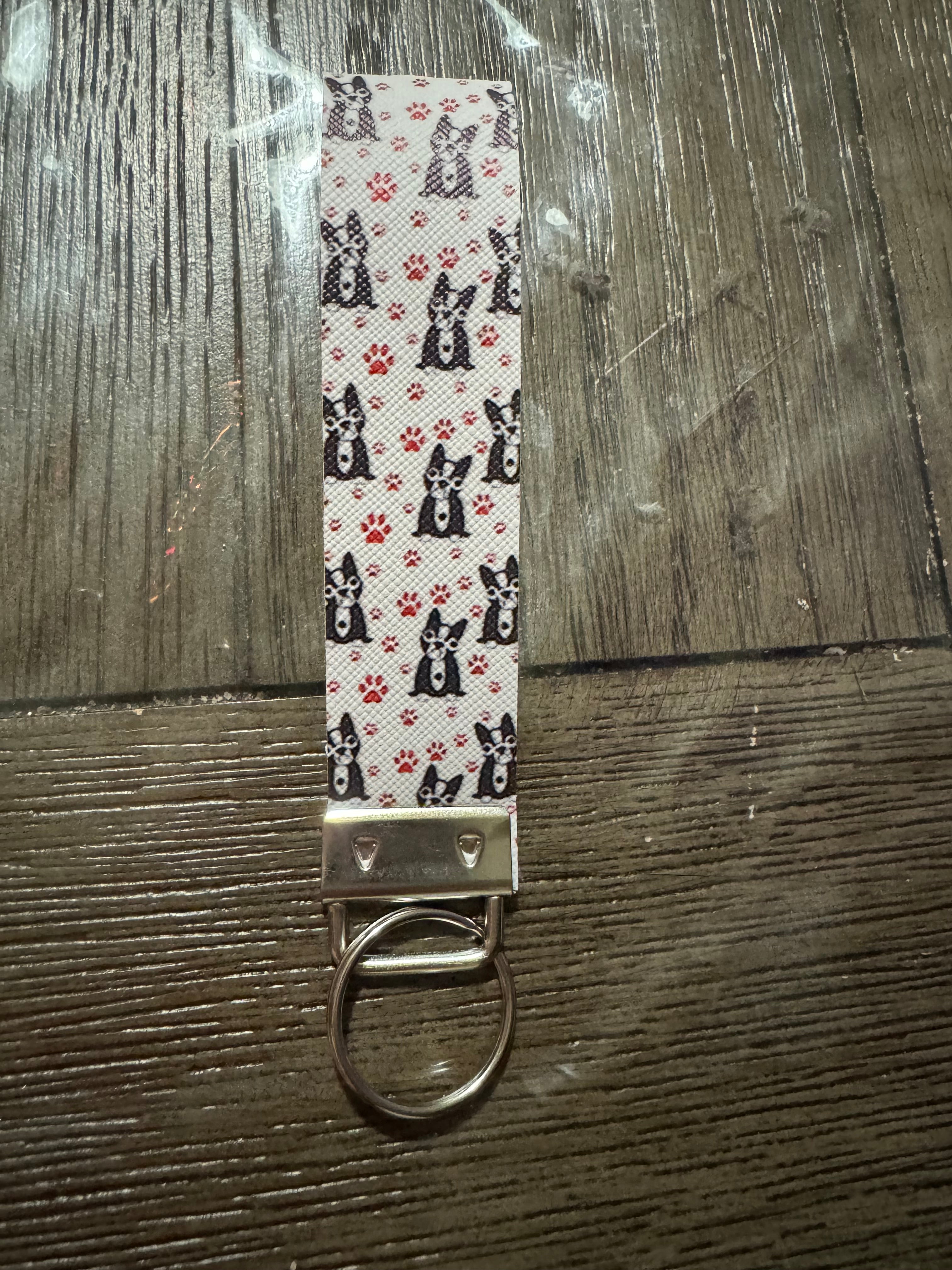 Dog keychain