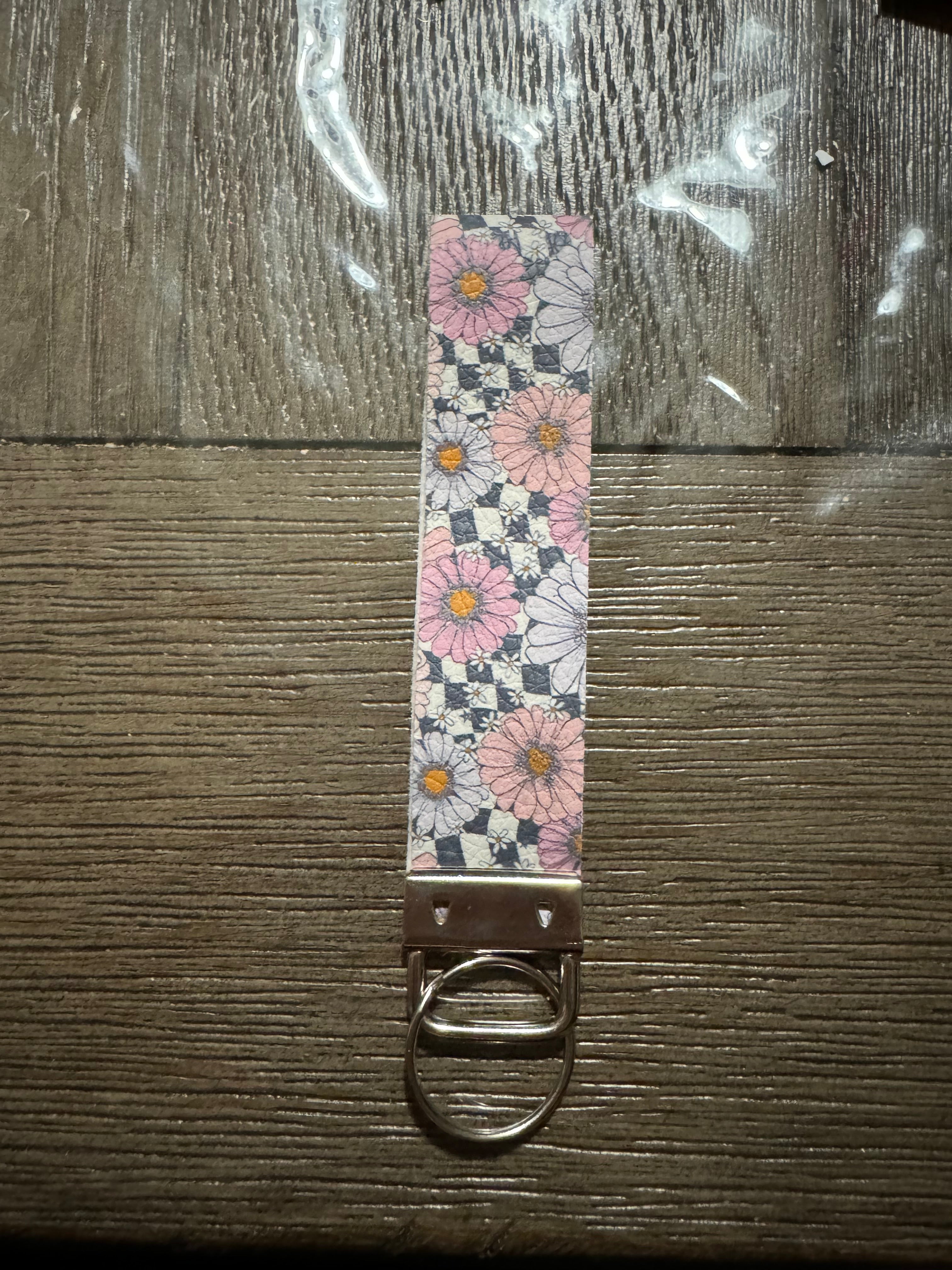 Flower keychain
