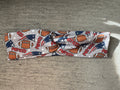 Patriots twisted headband toddler
