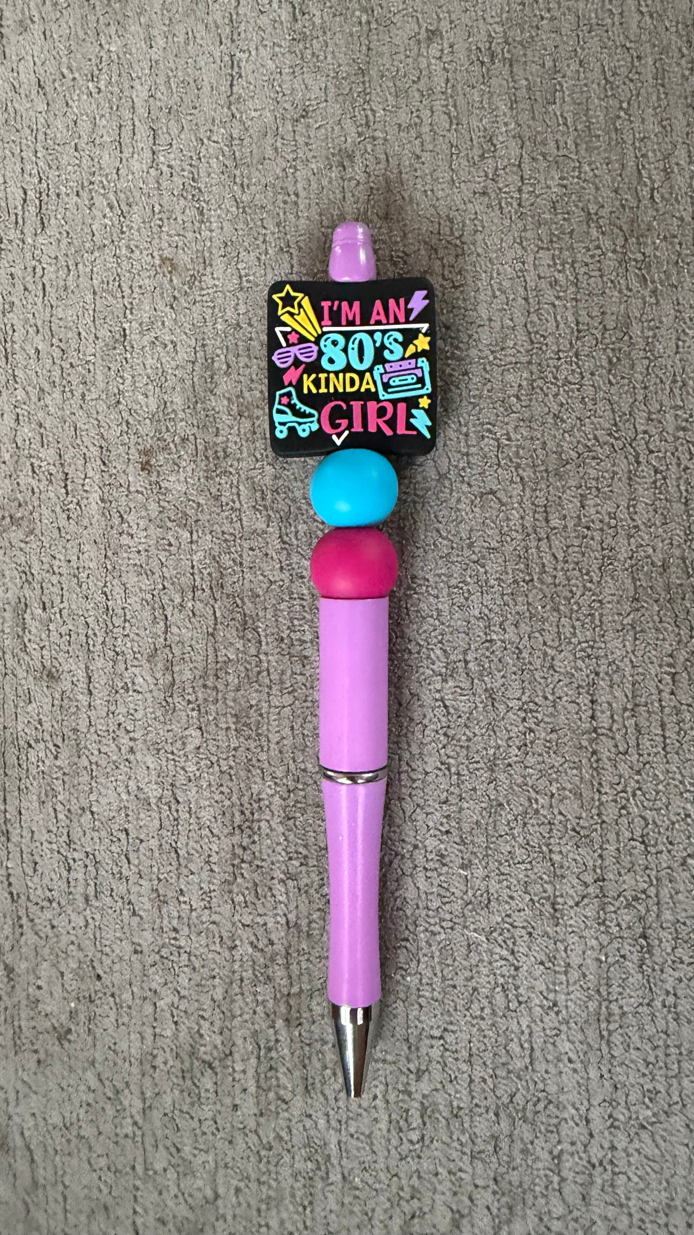 I’m an 80s girl pen