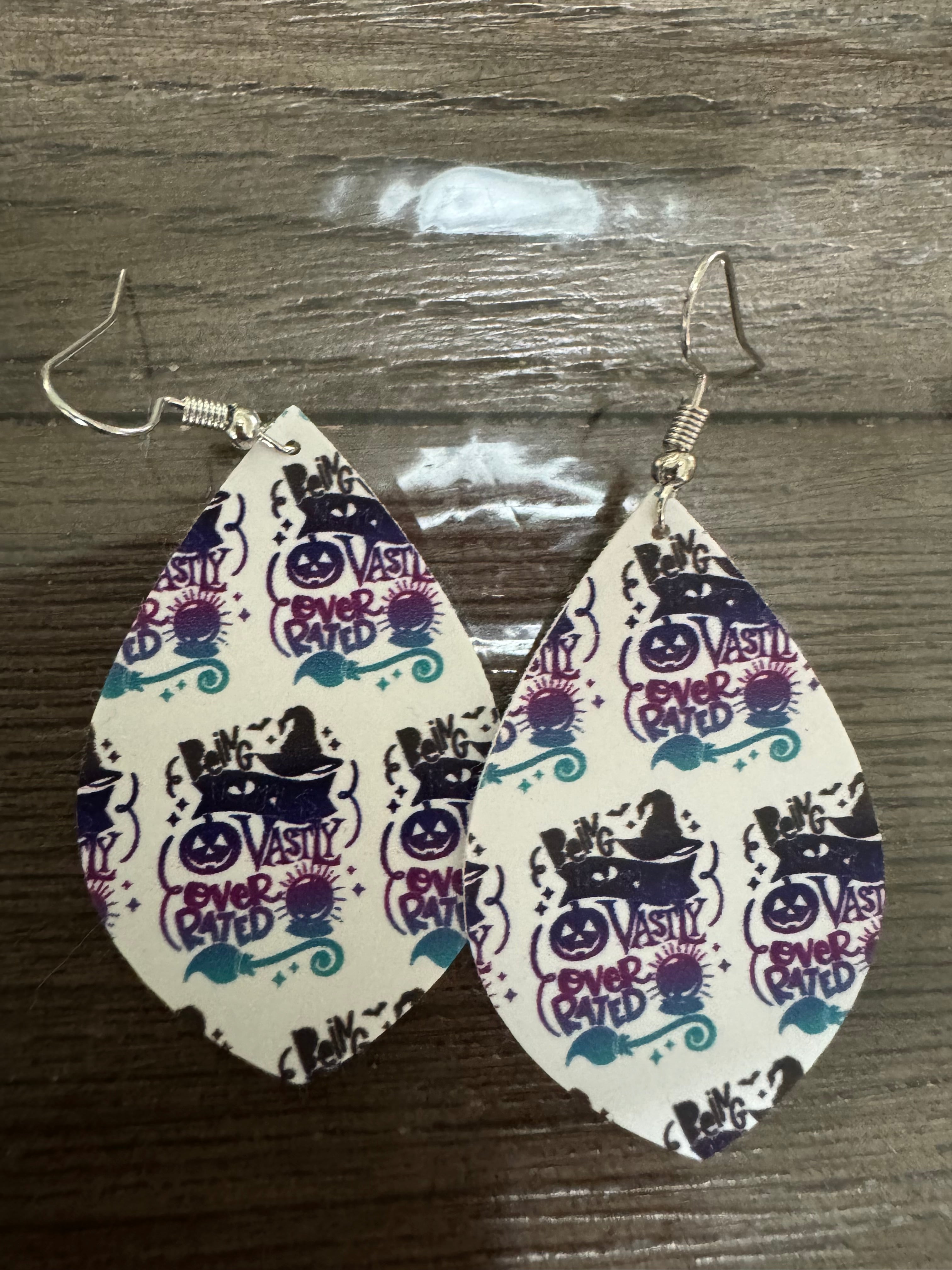 Vastly over rated dangle earrings