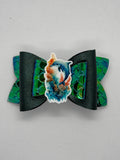 Dolphin straw topper bow