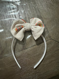 Rainbow hard headband