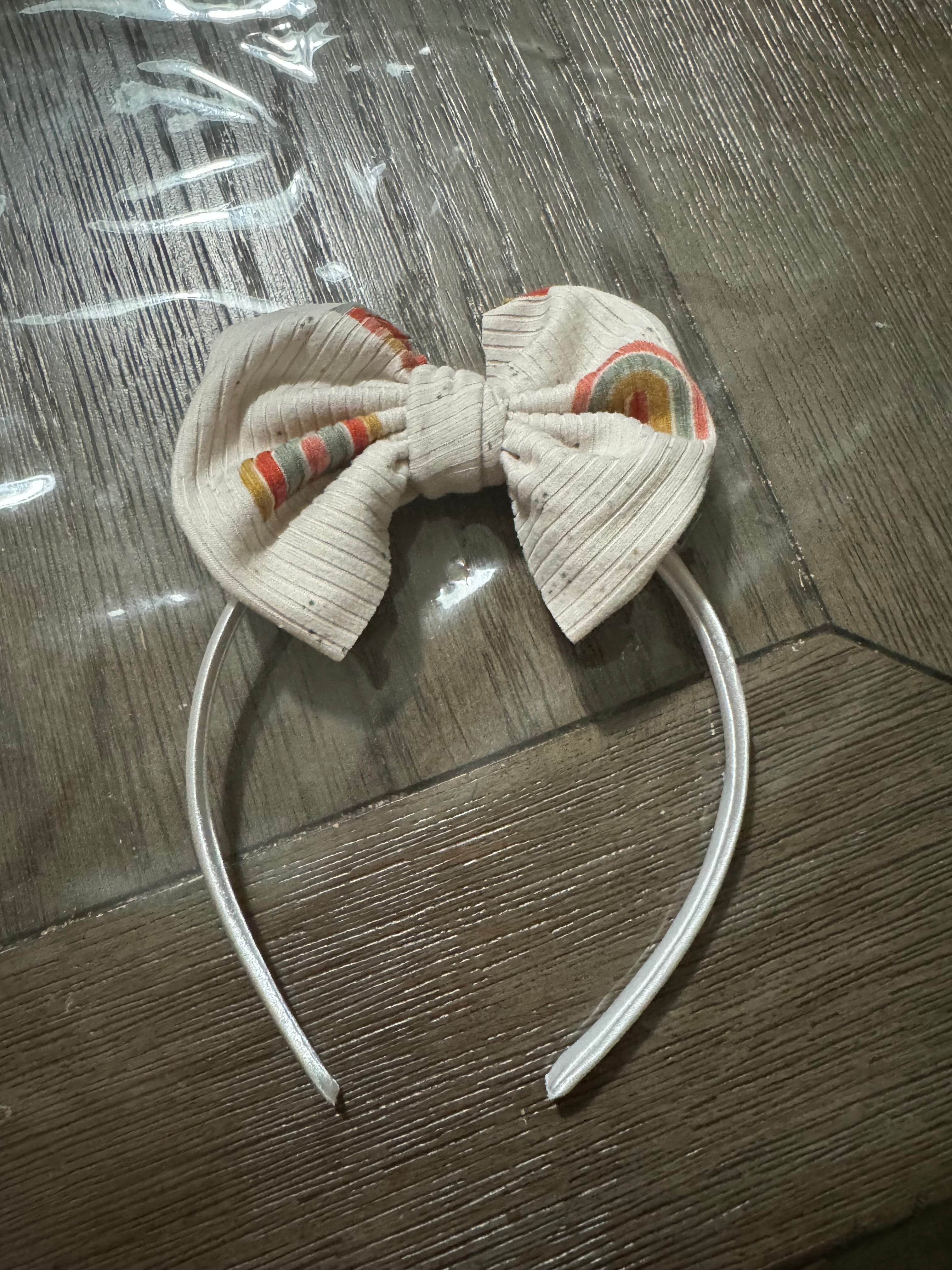 Rainbow hard headband