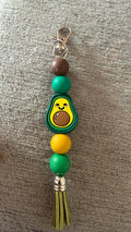 Avocado keychain