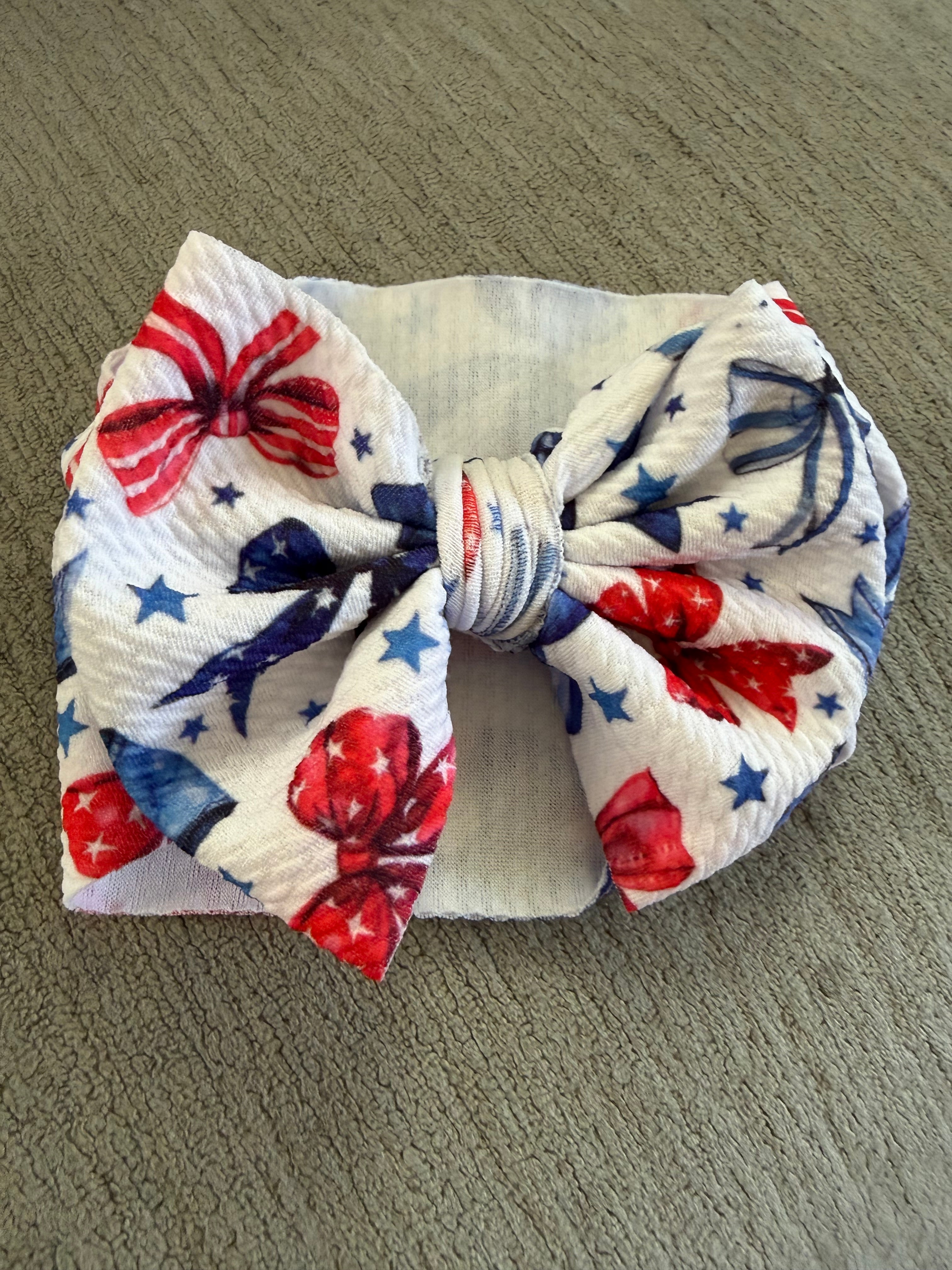 Bows head wrap 6-12 months