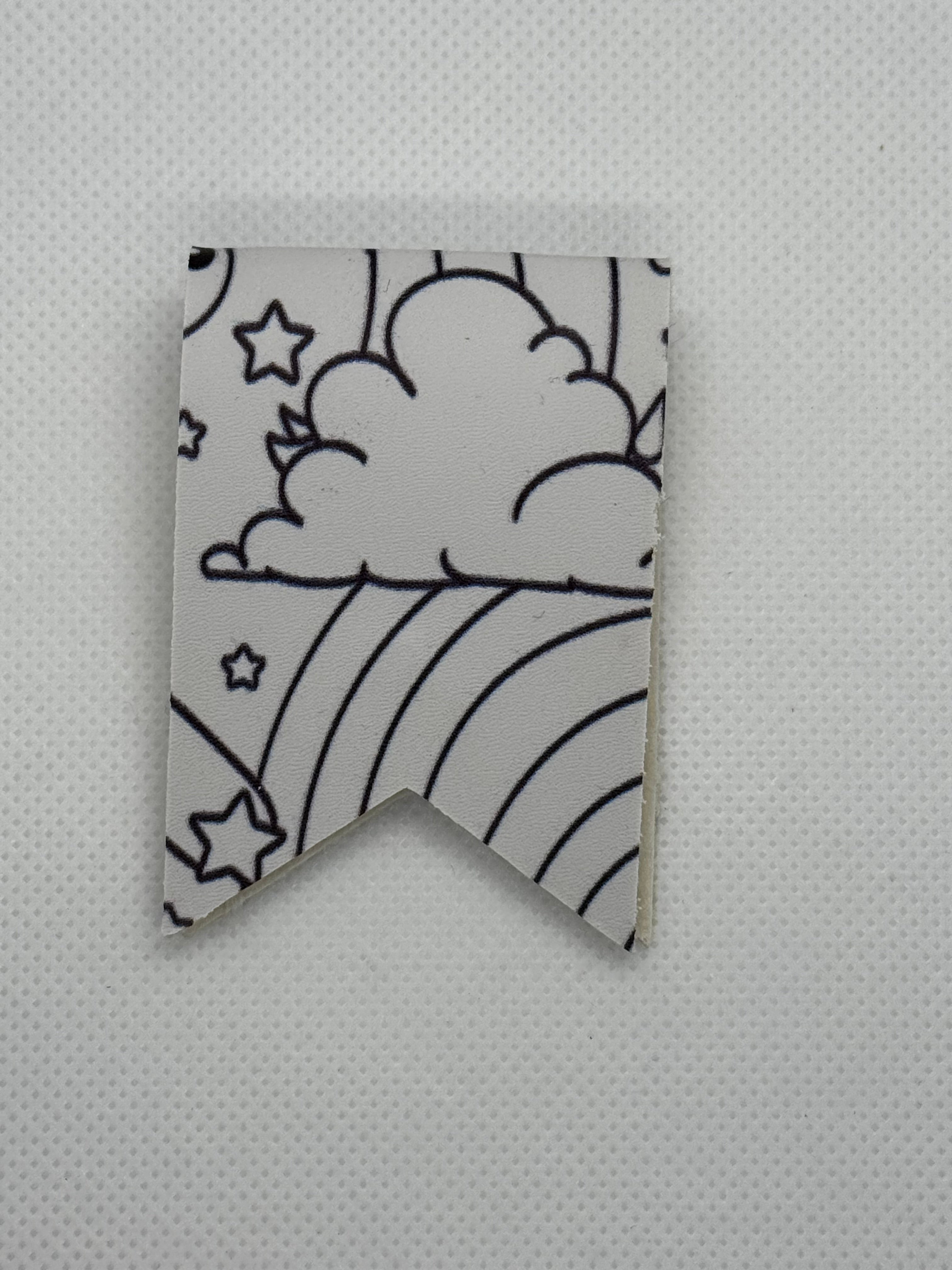 Color me rainbow bookmark