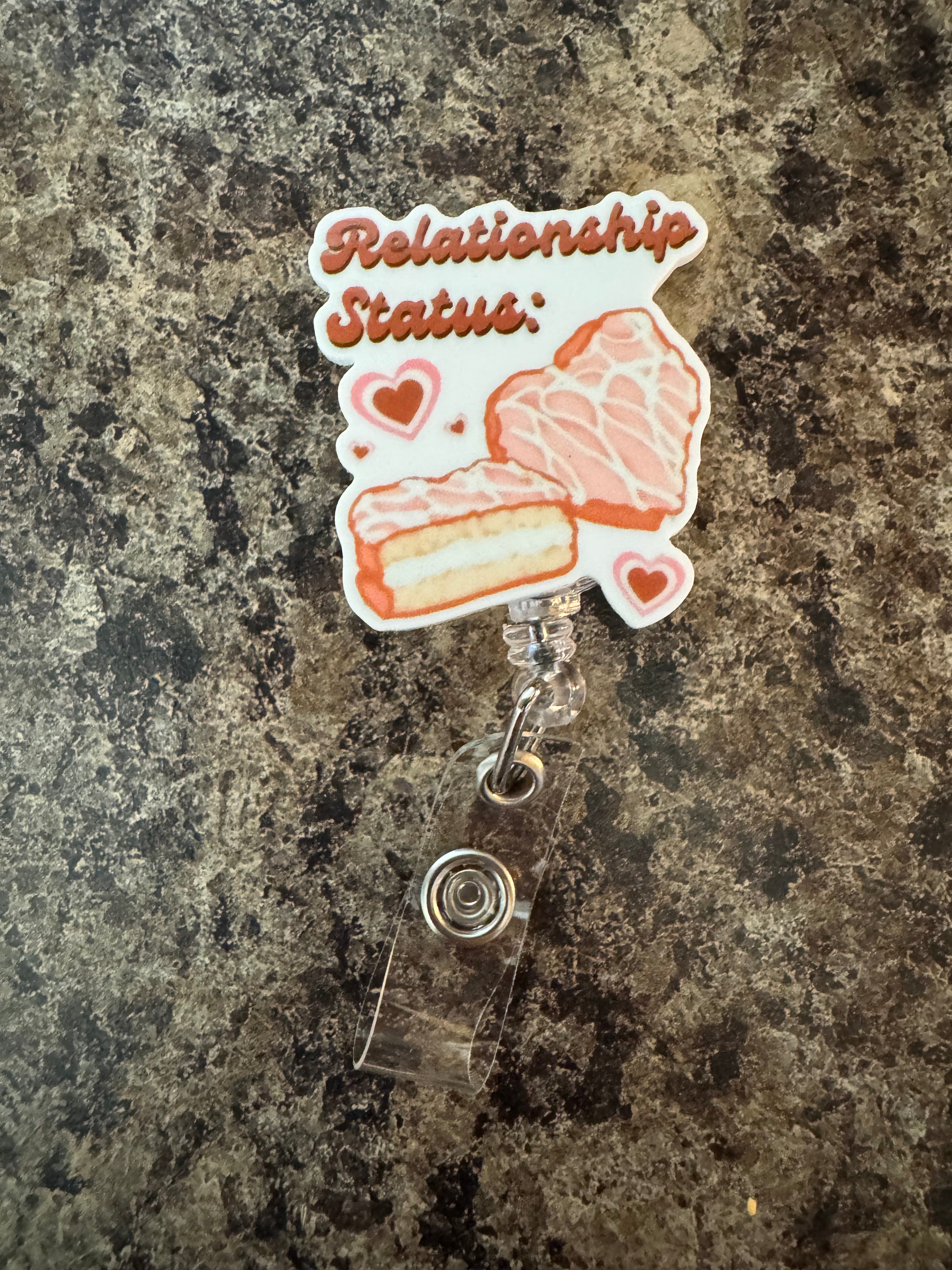 Relationship status badge reel