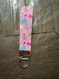 Pink keychain