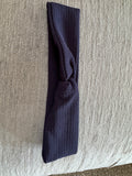 Navy blue twisted headband adult/teen