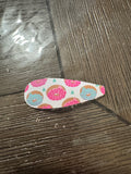Doughnut snap clip