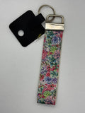 Holly floral keychain