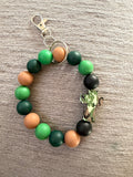 Camo cross wristlet