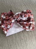 Boo ghostie head wrap 3-6 months