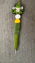Frog rhinestone pen