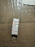 Floral keychain
