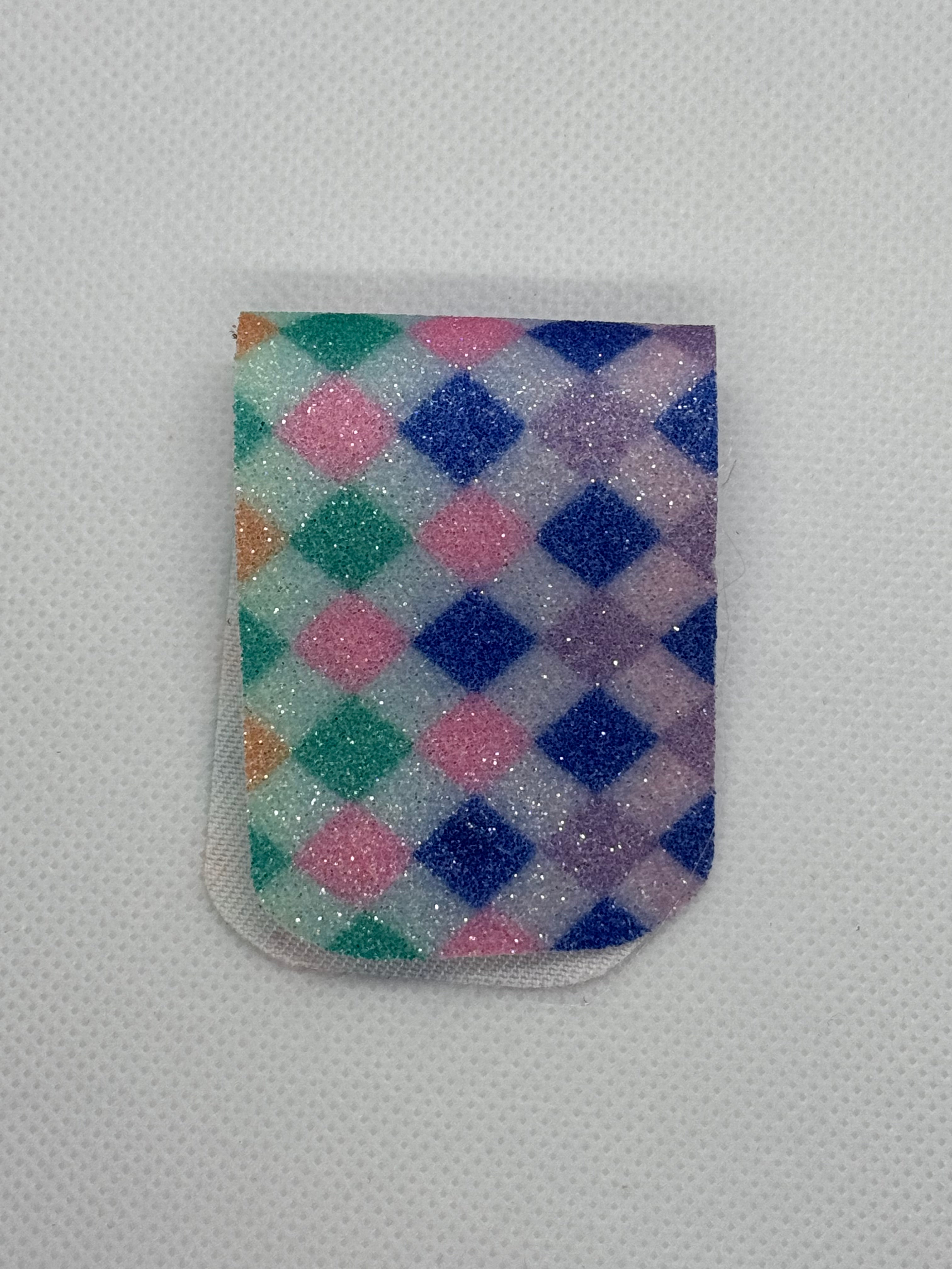 Rainbow checkered bookmark