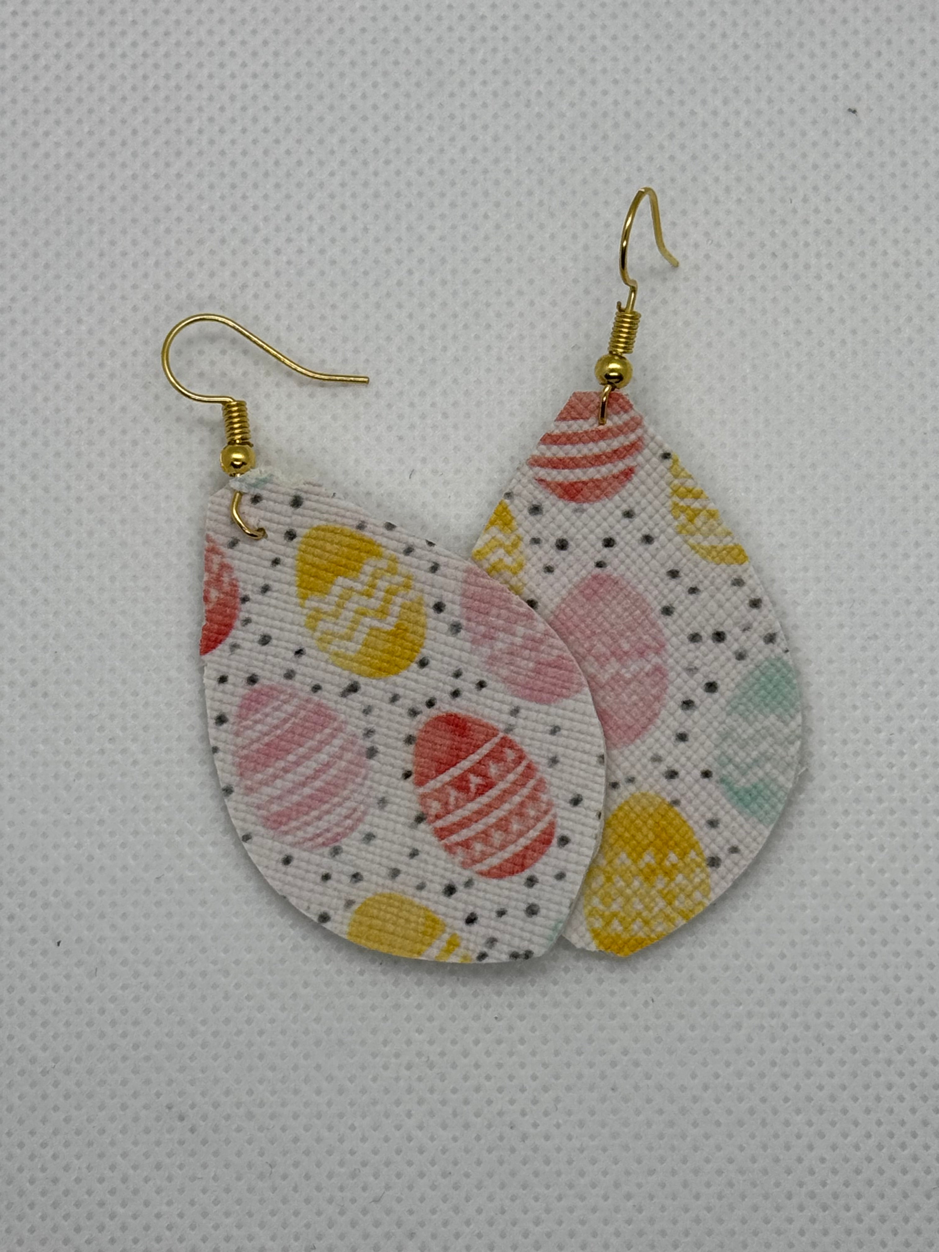 Easter egg earrings