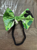 Shamrock fabric headband