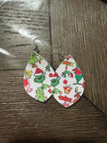 Christmas dangle earrings