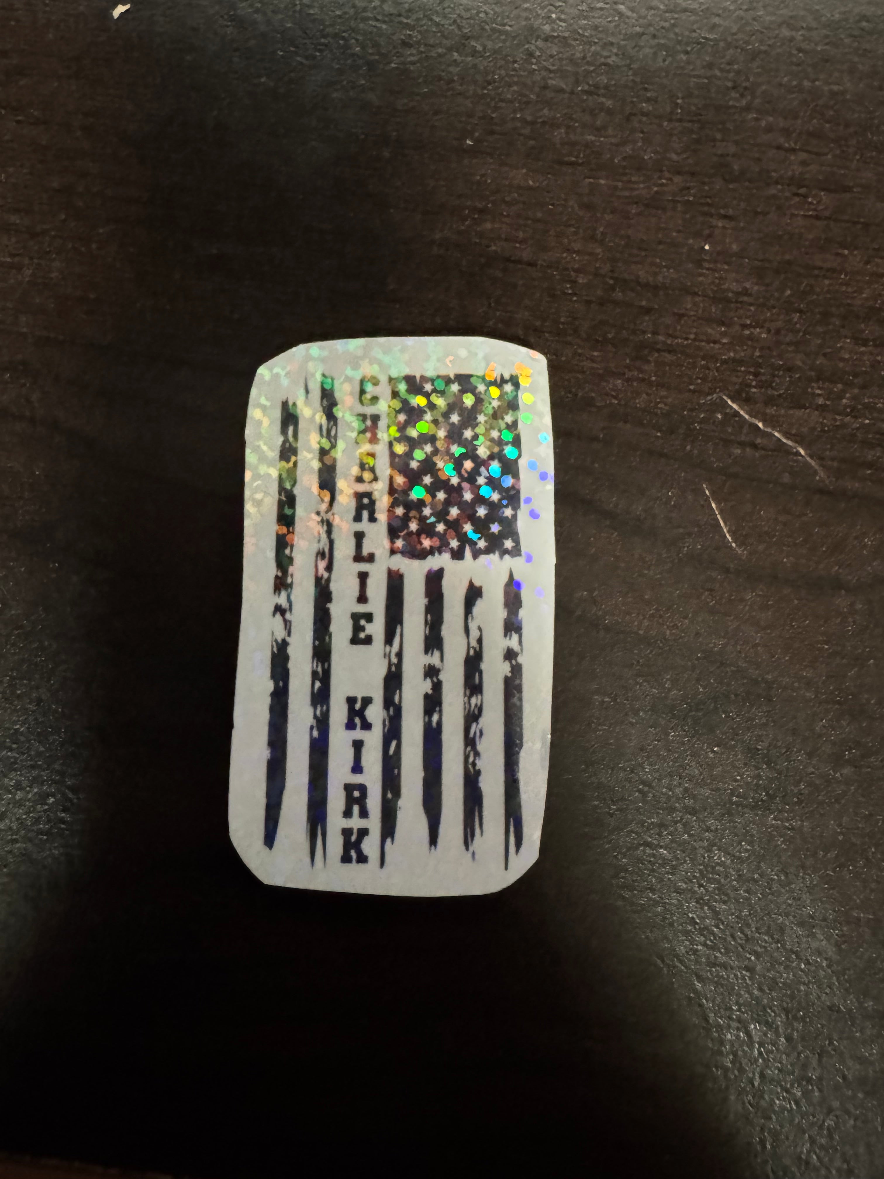 Holographic fridge magnet