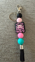 Don’t go bacon my heart keychain