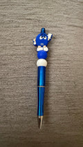Blue candy pen