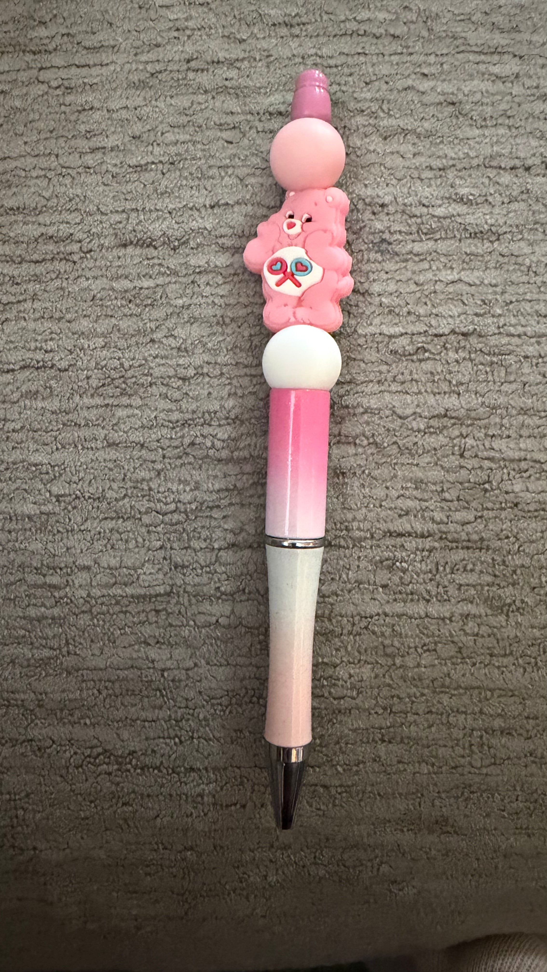 Pink bear pen