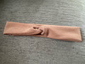 Tan twist headband adult/teen
