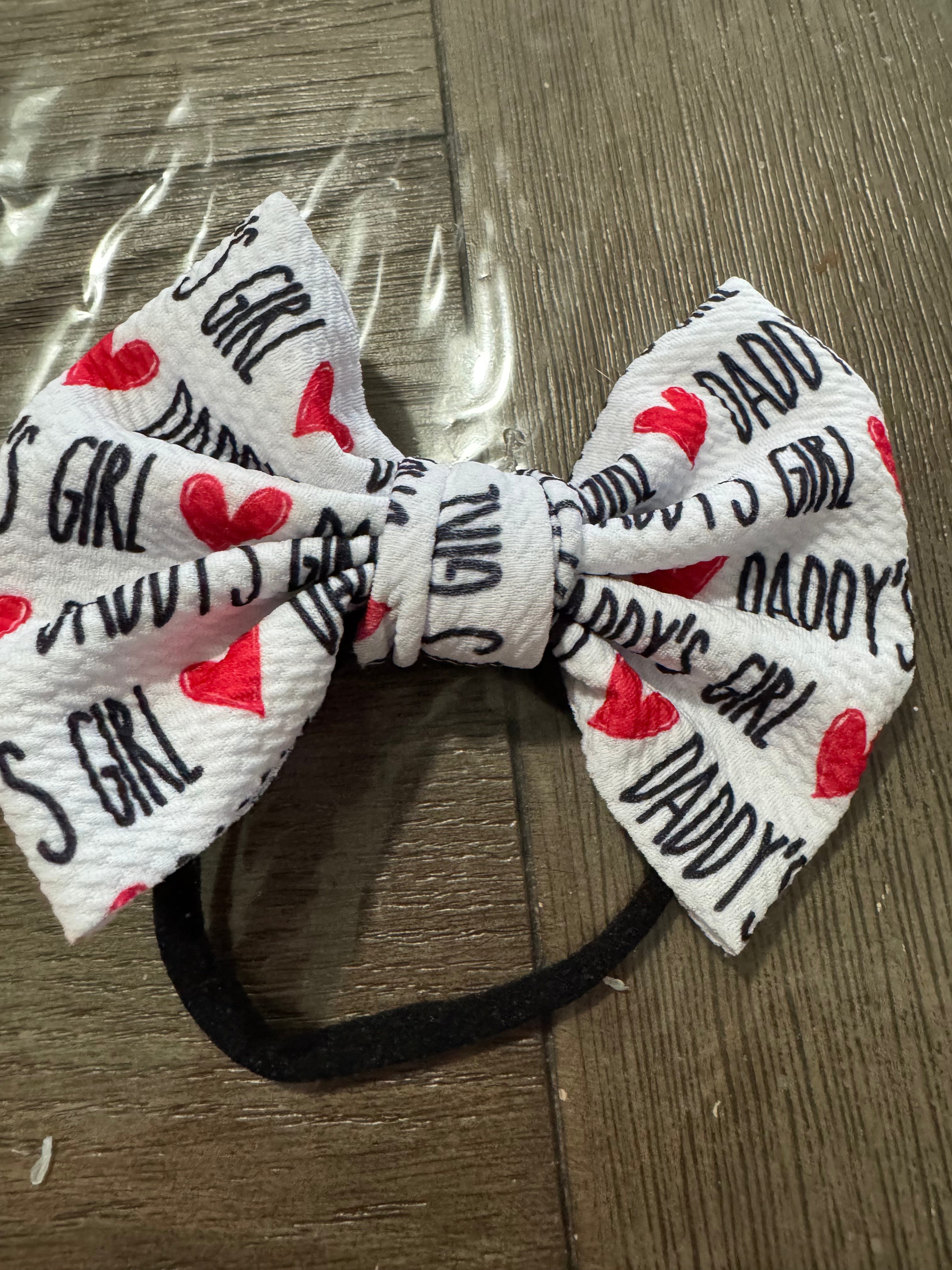 Daddy’s girl fabric headband