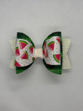 Watermelon bow clip